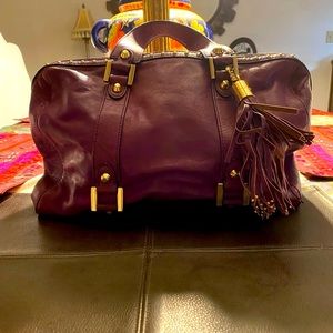 Juicy Couture deep purple handbag